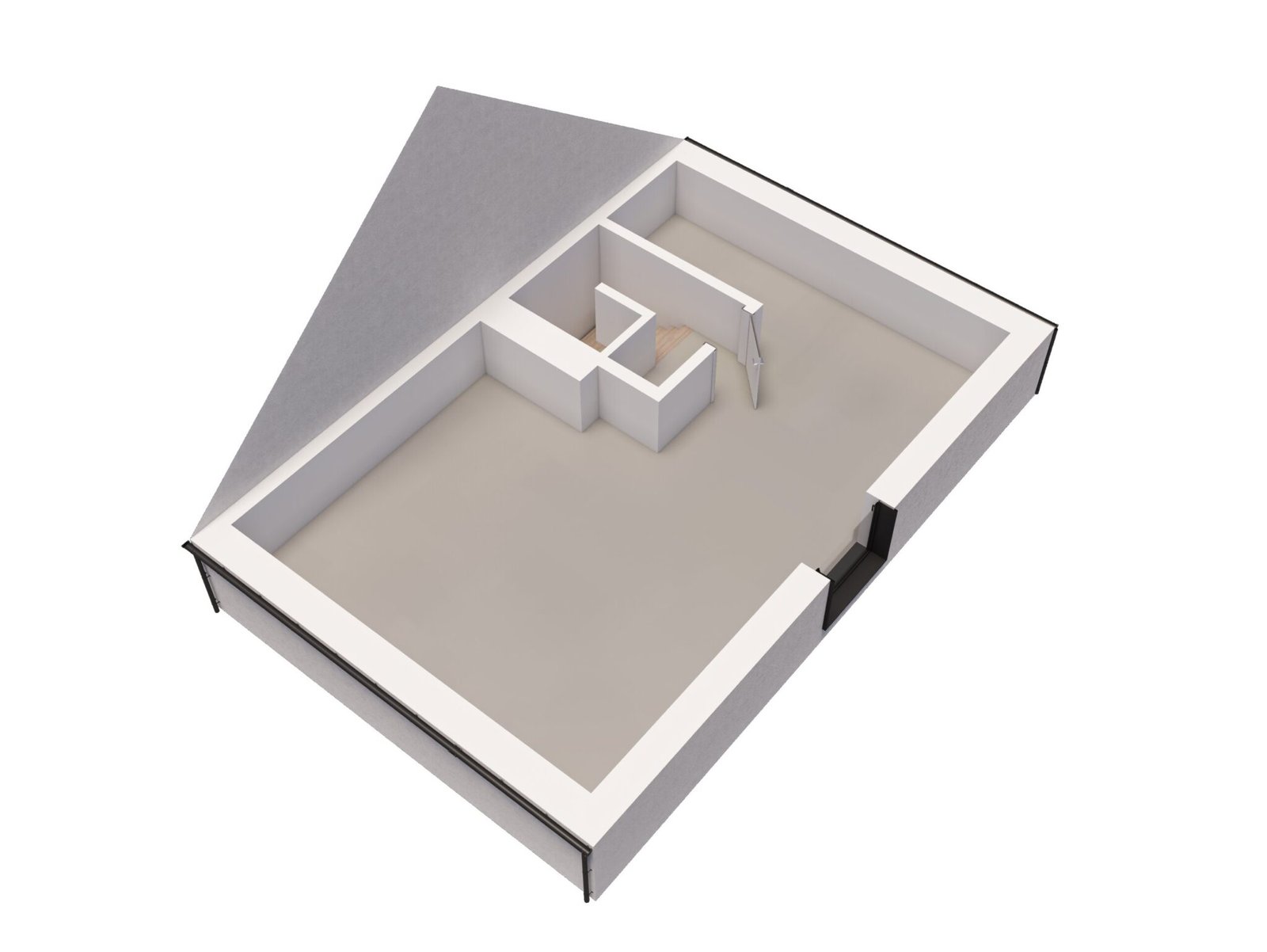 Kobenbour – Maison jumelée – Plan du 2e étage